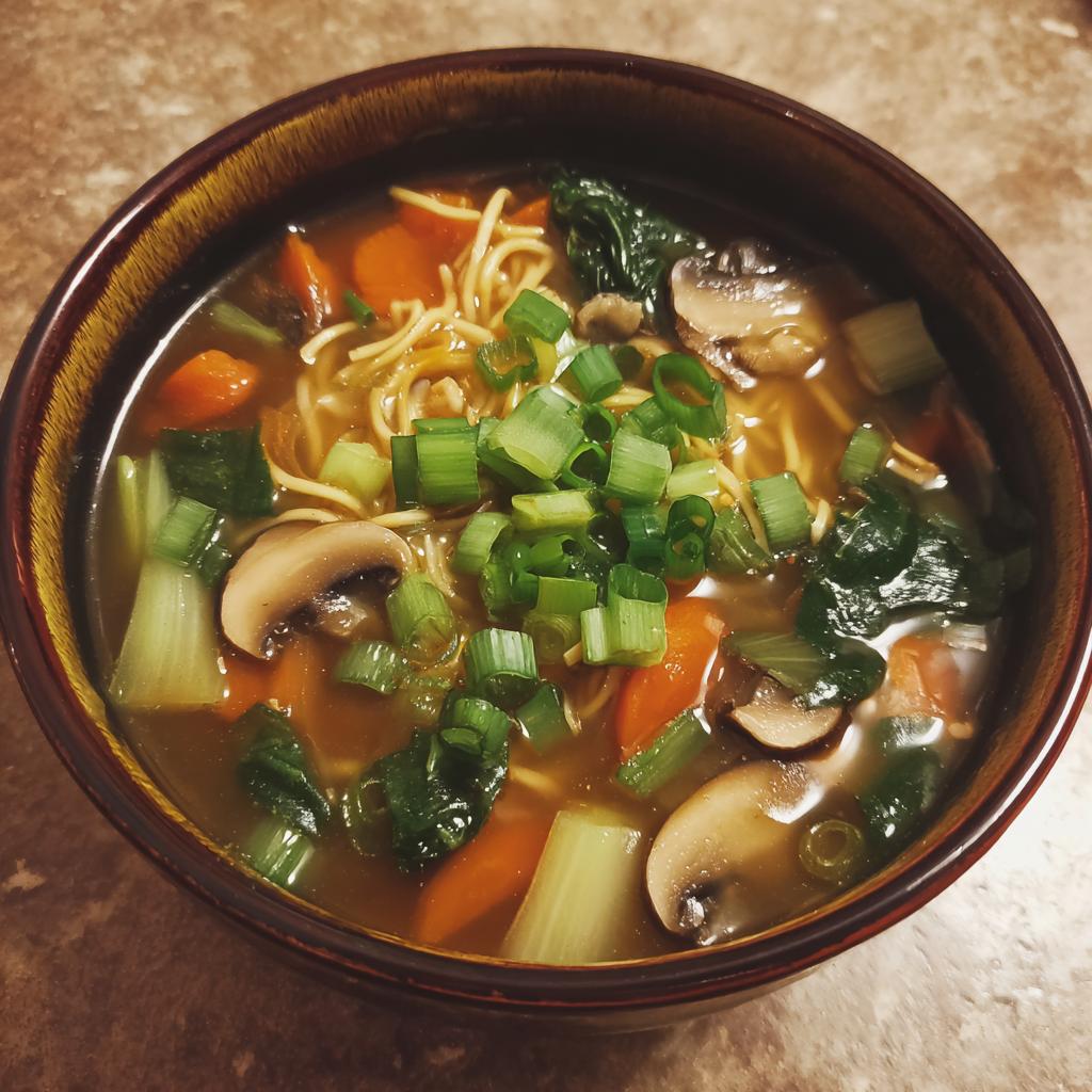 Miso Soep met Groenten en Noedels: Ontdek de Gezondheidsvoordelen! - detail 1