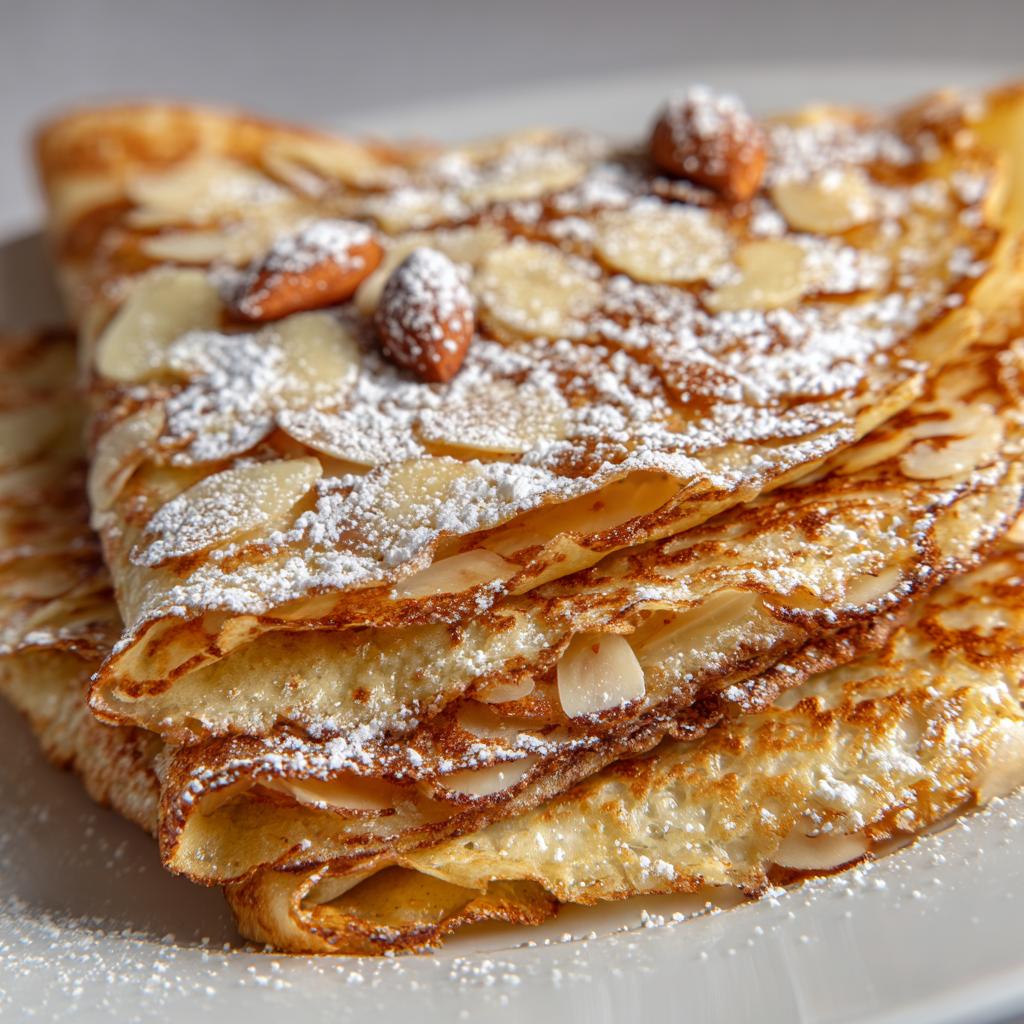 Pannenkoeken met Amandelen en Kaneel
