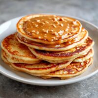 Pannenkoeken met Pindakaas en Amandelmelk