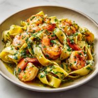 Pappardelle met Garnalen en Limoen: Een Smaakexplosie!
