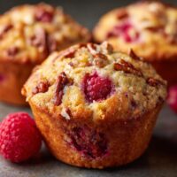 Pecan en Frambozen Muffins