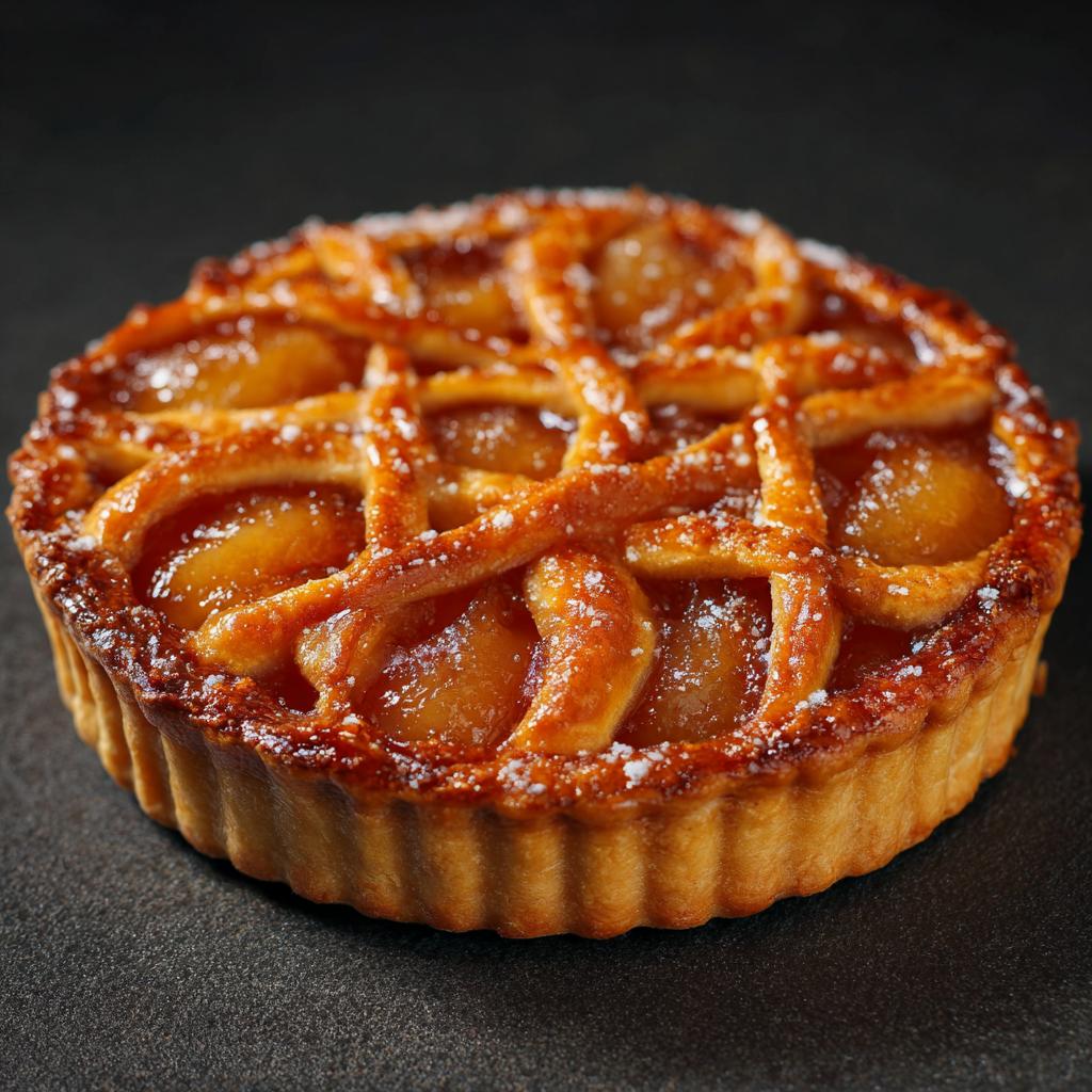 Peer en Karamel Taart - detail 1