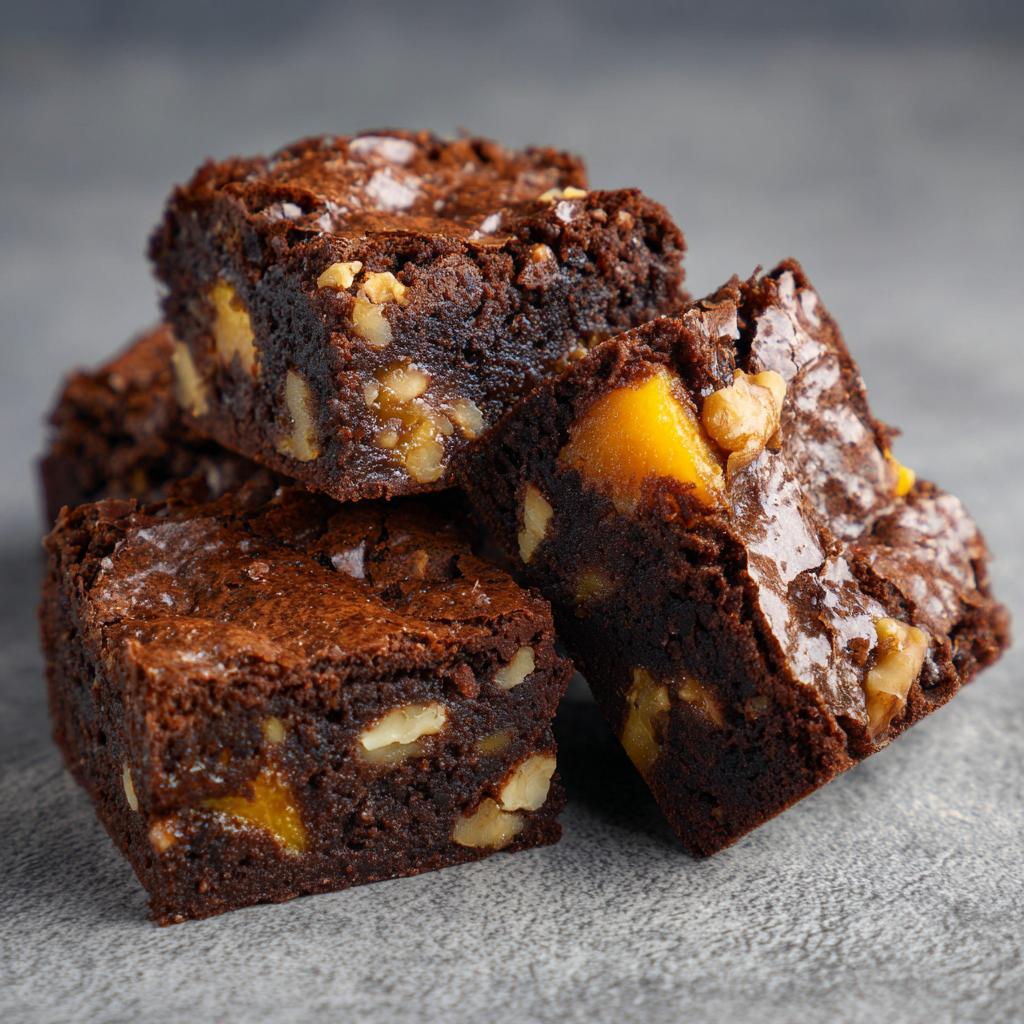 Perzik Walnoten Brownies - detail 1