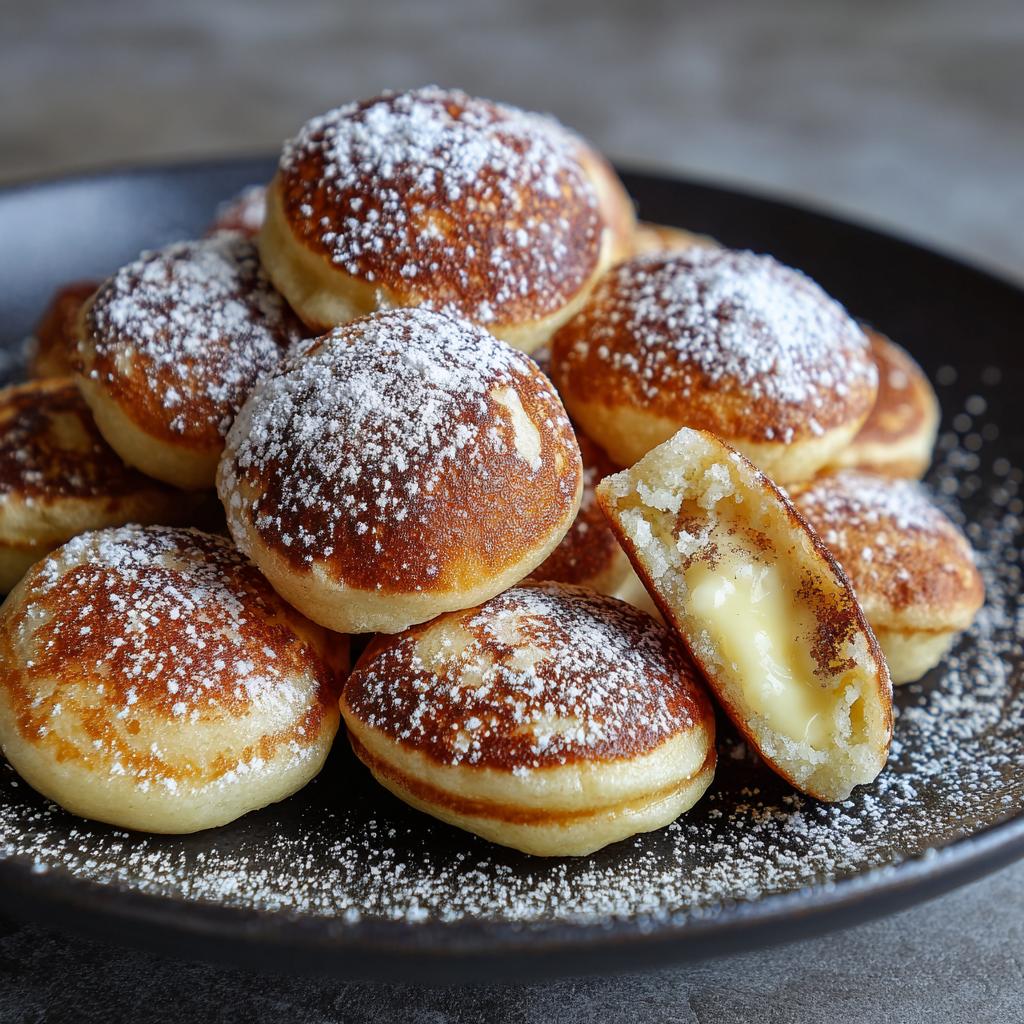 Poffertjes met Kaneelsuiker Vulling