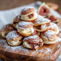 Poffertjes met Vijgen en Roomkaasvulling