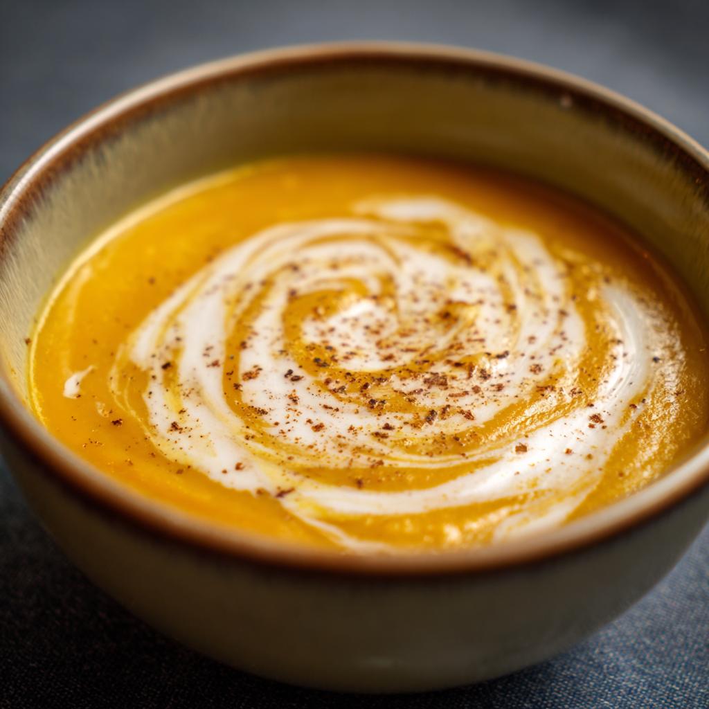 Pompoen-Pastinaak Soep - detail 1