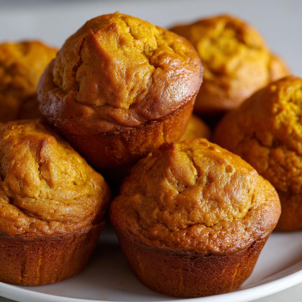 Pompoenmuffins met 2 Ingrediënten - detail 1
