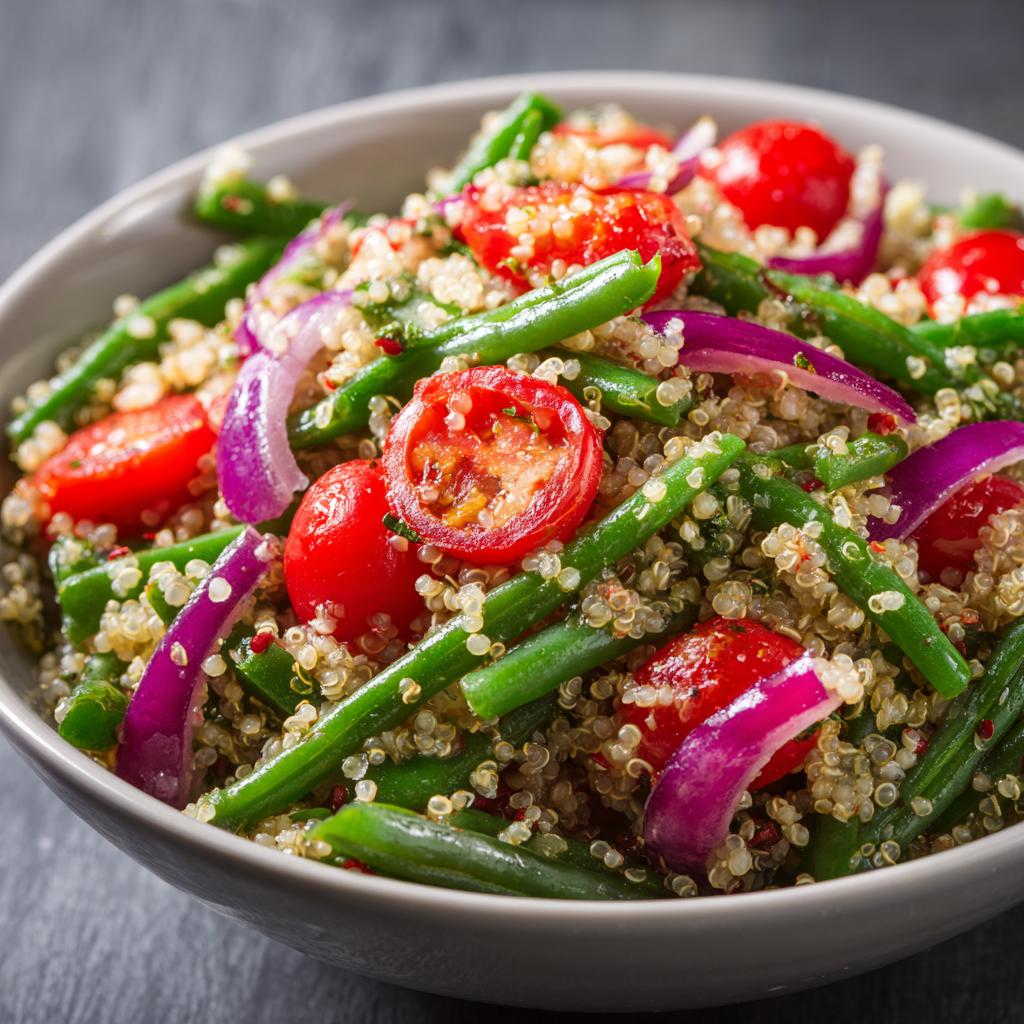 Quinoa en Groene Bonen Salade - detail 1