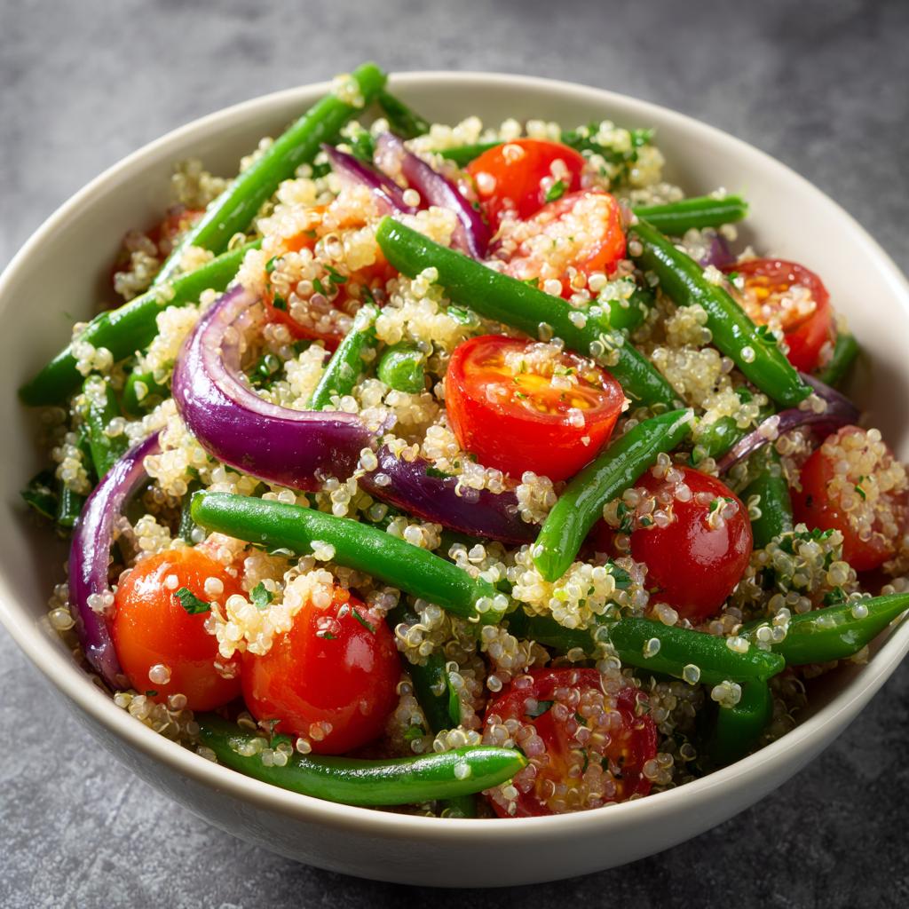 Quinoa en Groene Bonen Salade