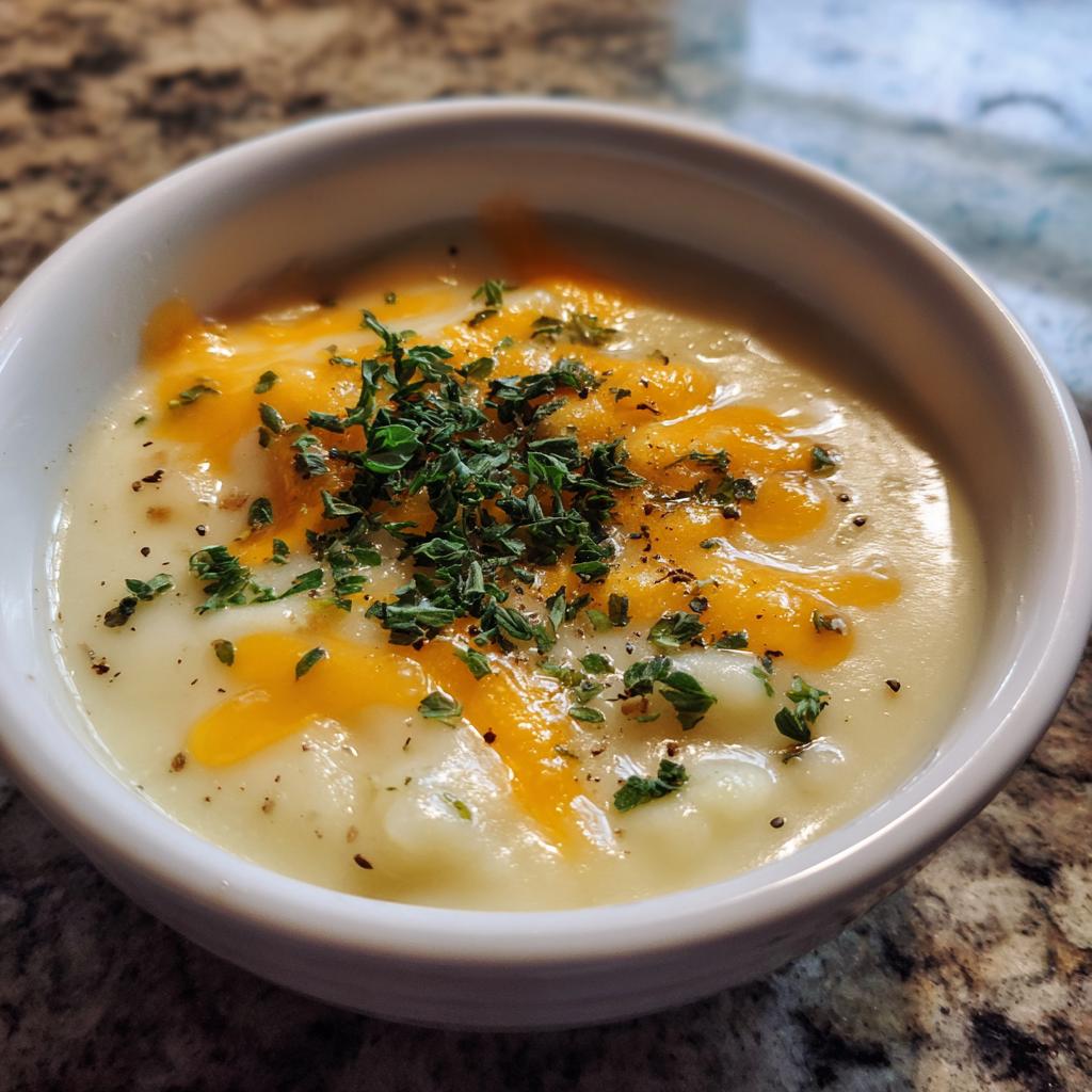 Romige Bloemkoolsoep met Kaas - detail 1