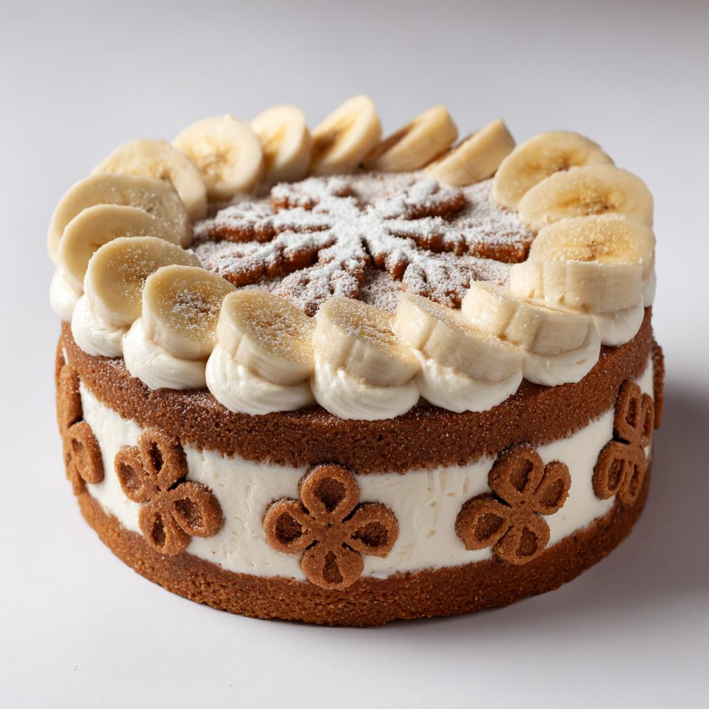 Speculaas-Banaan Taart: Maak deze verrukkelijke traktatie! - detail 1