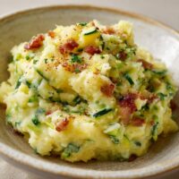 Stamppot met Courgette en Spek