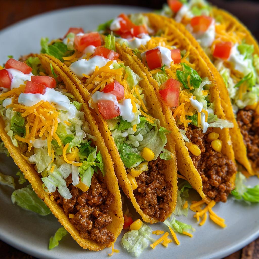 Taco's met Gehakt, Maïs en Gesmolten Kaas zijn onweerstaanbaar! - detail 1