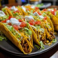 Taco's met Gehakt, Maïs en Gesmolten Kaas zijn onweerstaanbaar!