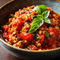 Varkensgehakt in Tomatensaus: Ontdek het perfecte recept!