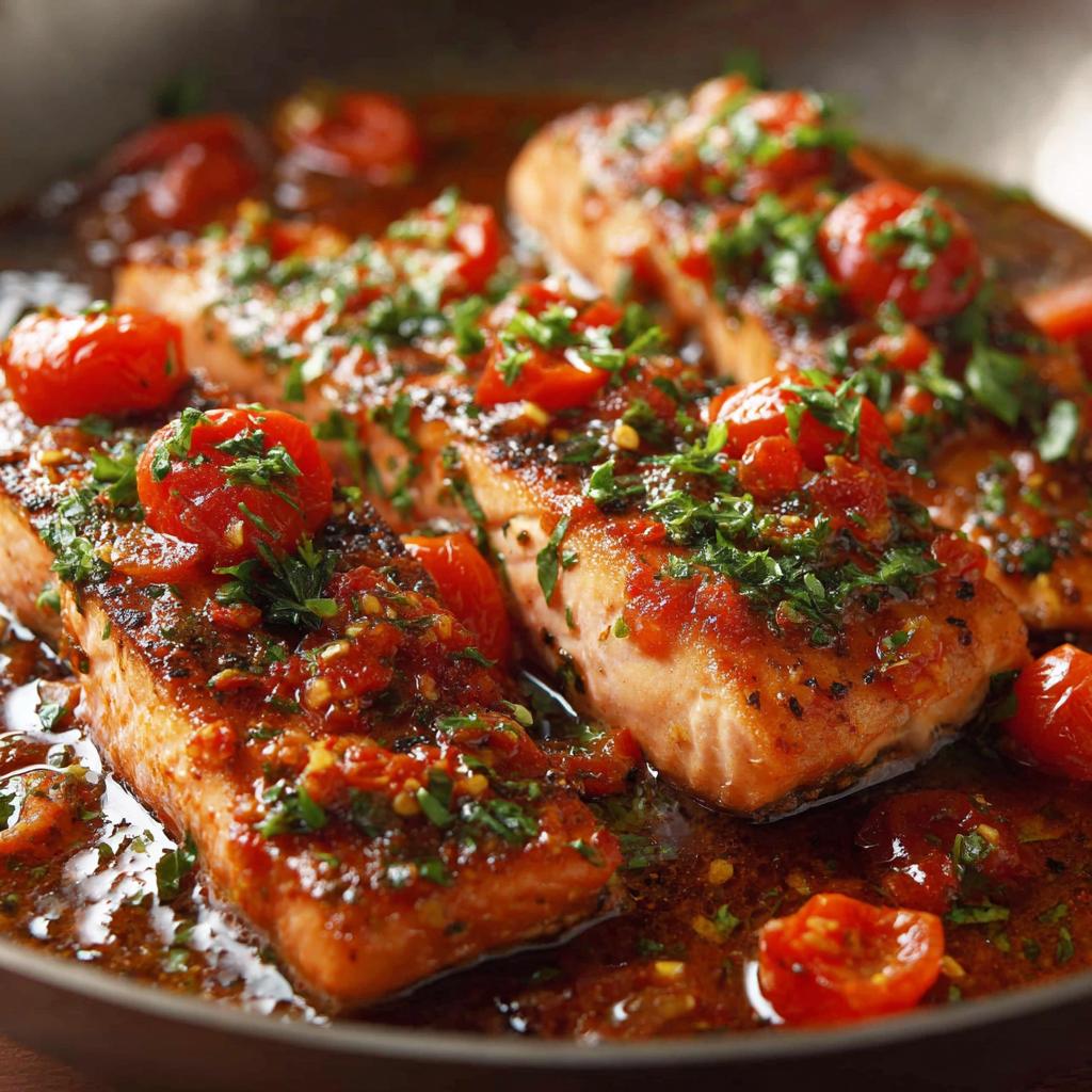 Zalm met Kruidige Tomatensaus: Gezond en Snel Koken! - detail 1