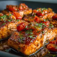 Zalm met Kruidige Tomatensaus: Gezond en Snel Koken!