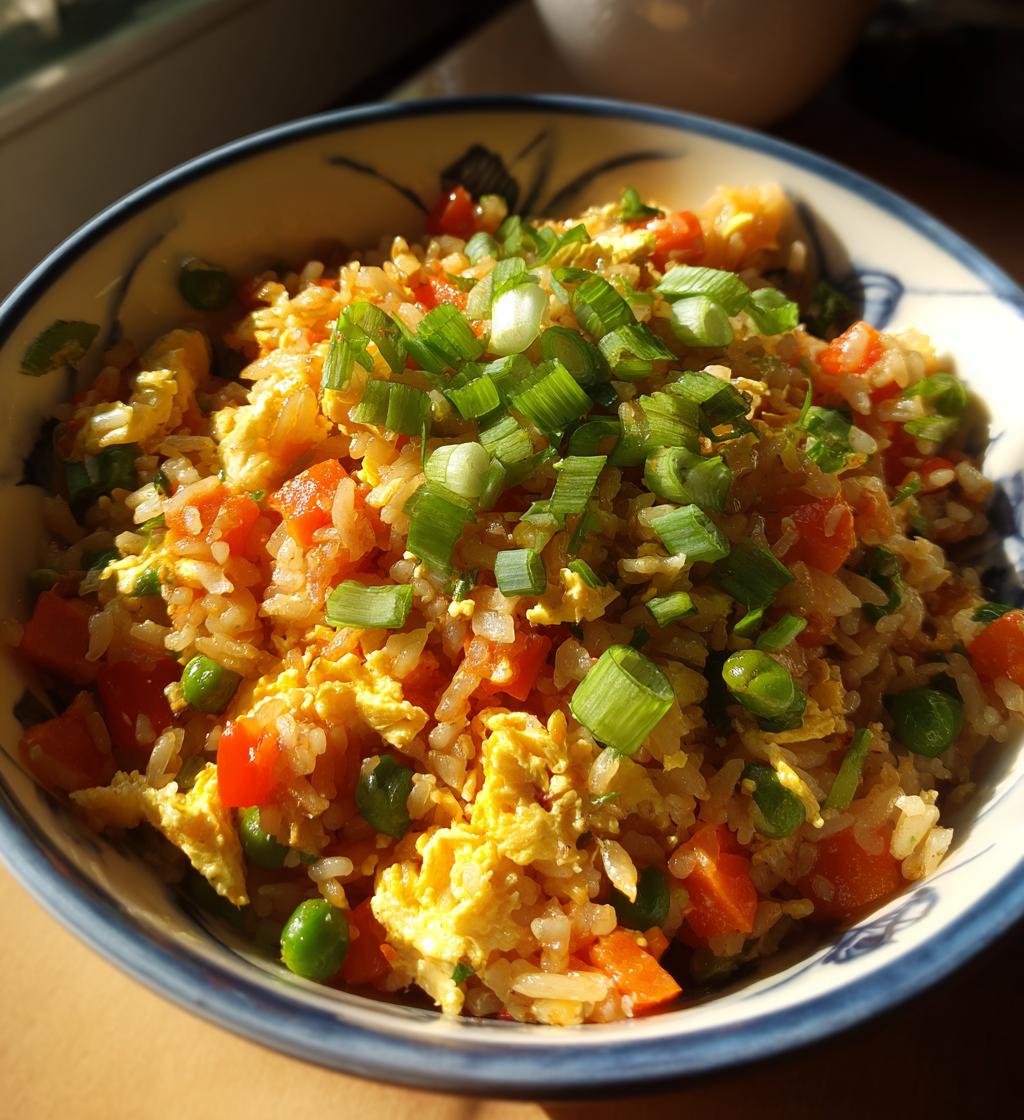 air fryer fried rice