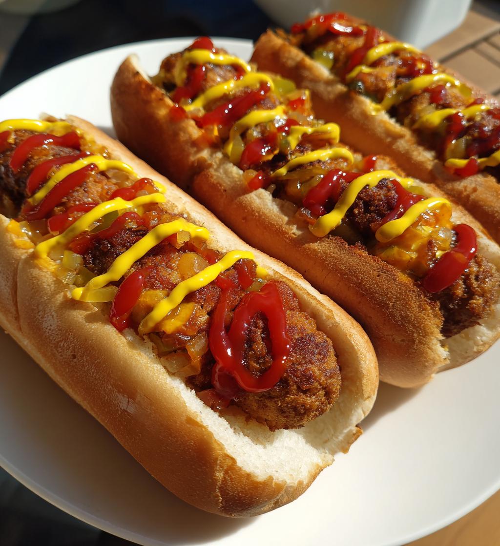 air fryer hot dogs - detail 1