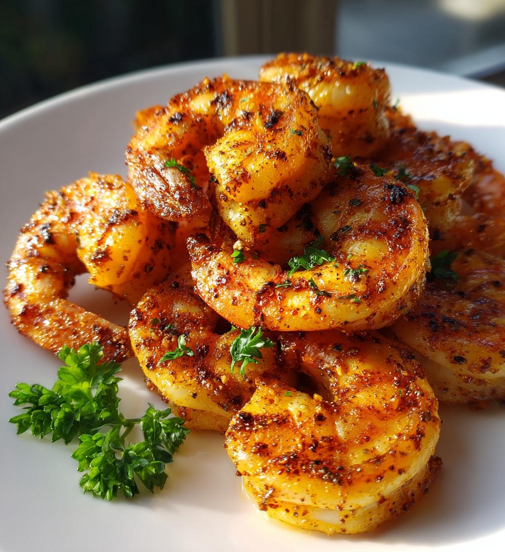 air fryer shrimp - detail 1