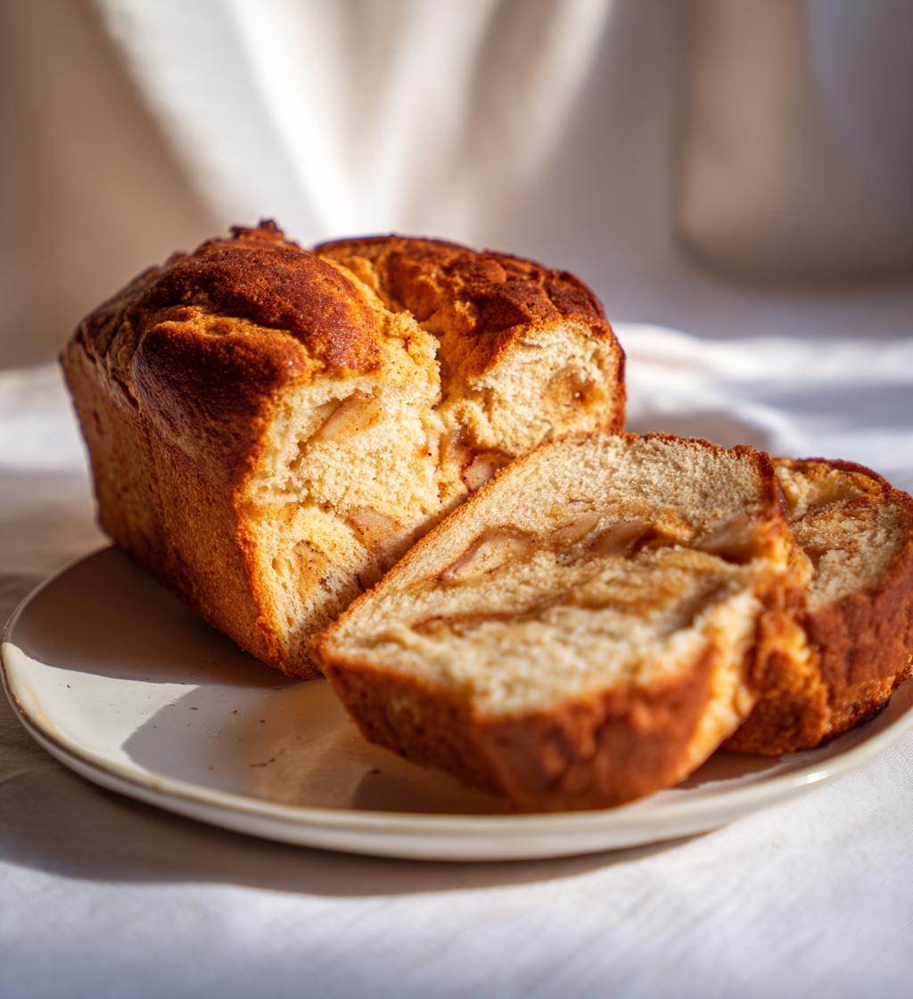 apple cinnamon bread - detail 1
