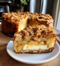 apple crisp cheesecake bread