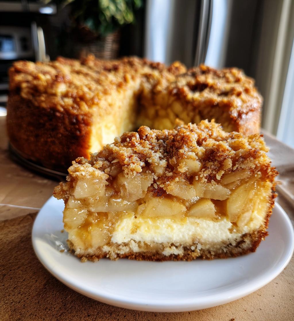 apple crisp cheesecake bread