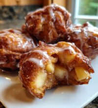 baked apple fritters