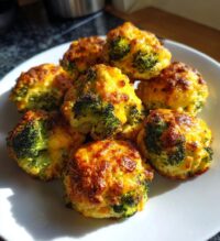 baked broccoli cheese balls