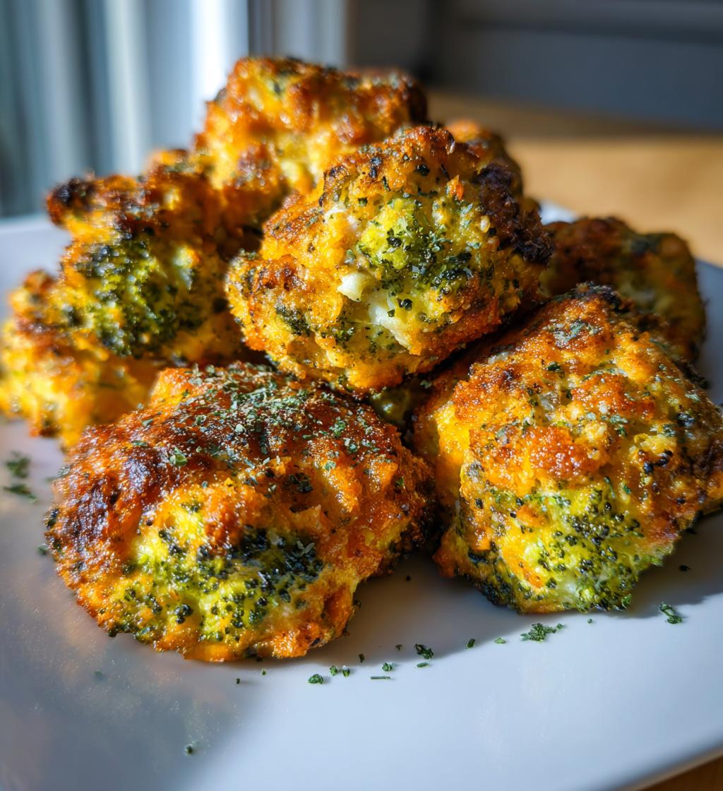 baked broccoli cheese balls recipe