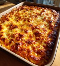 baked cream cheese spaghetti