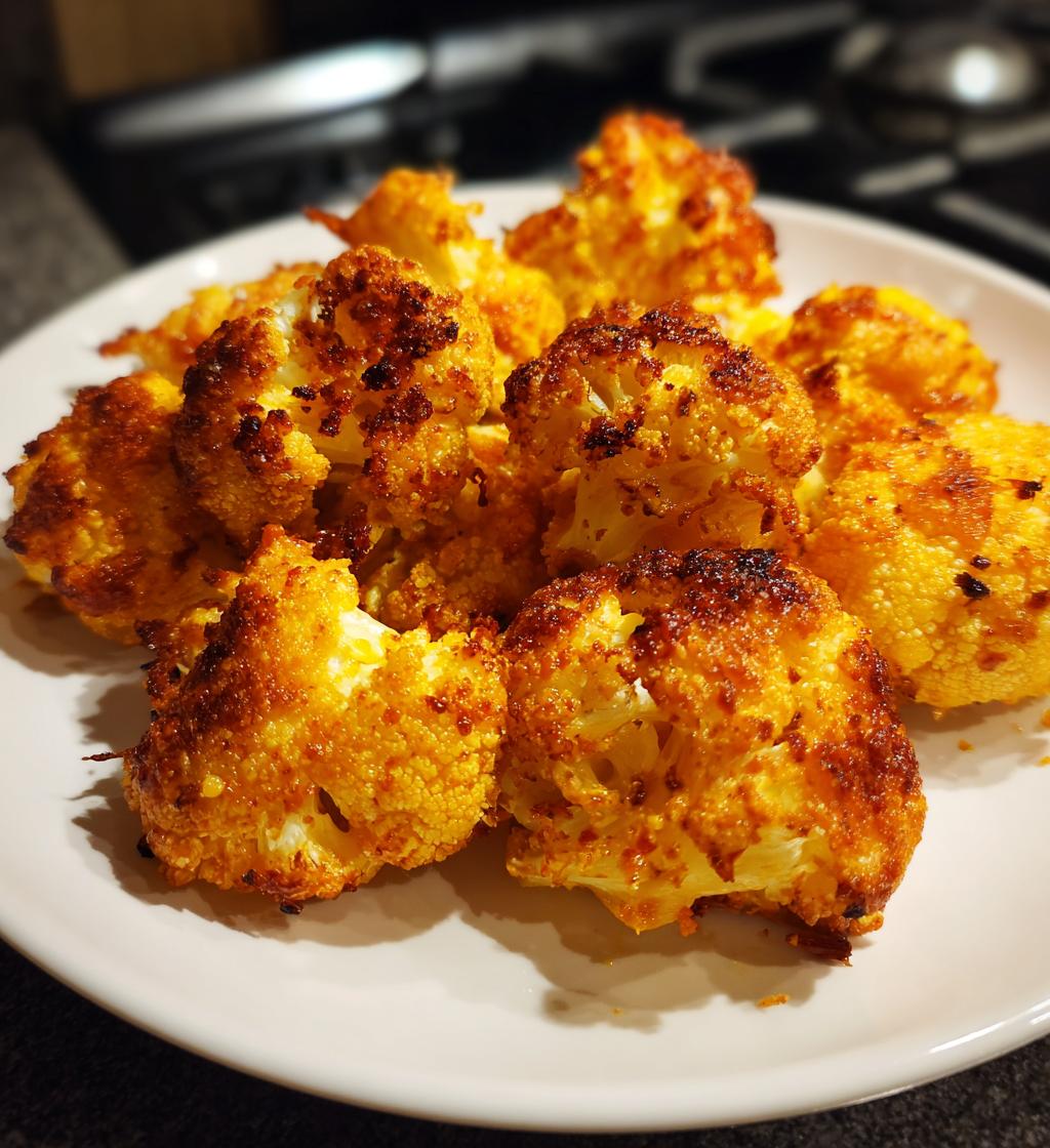 baked crunchy cauliflower - detail 1