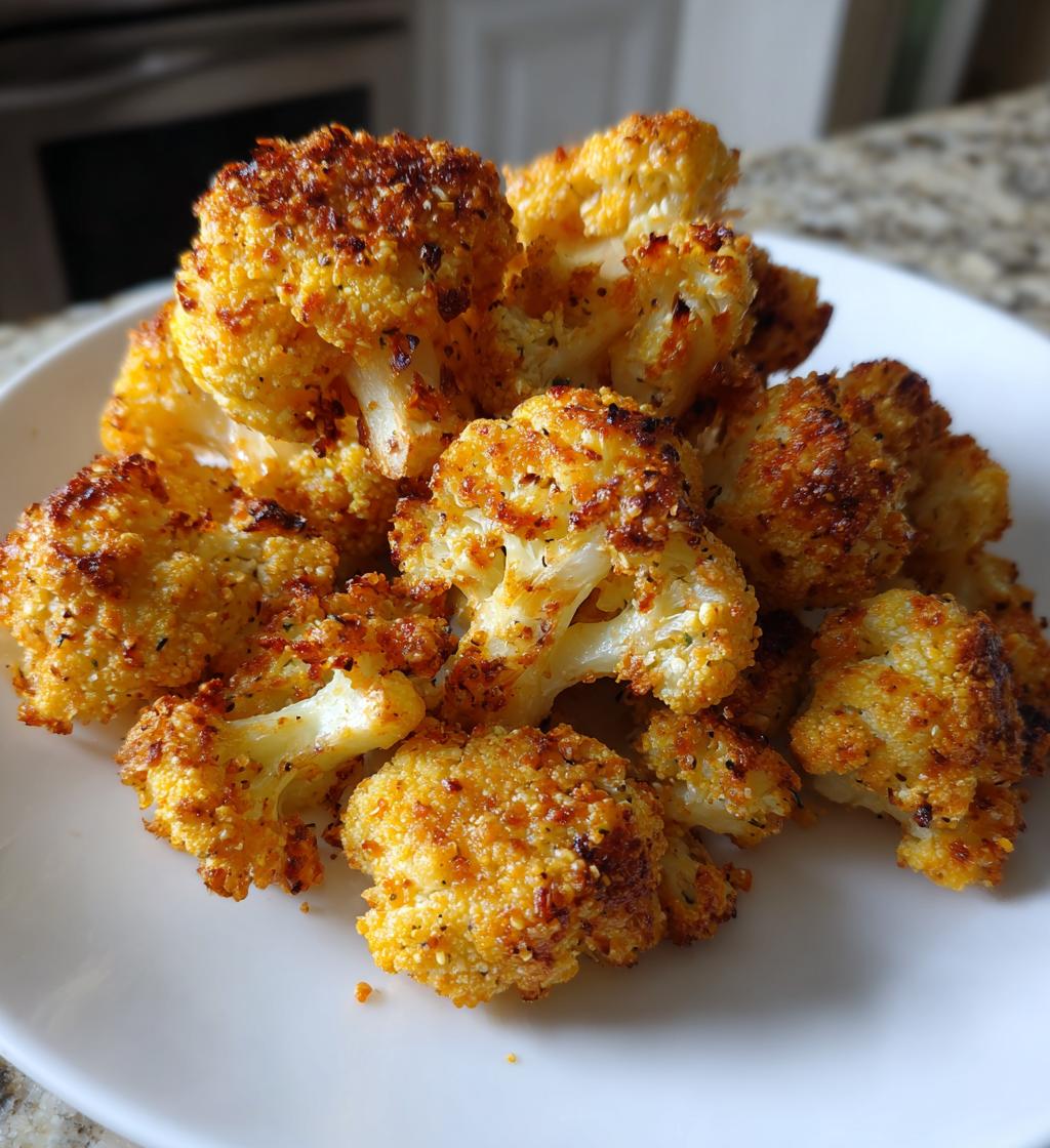 baked crunchy cauliflower