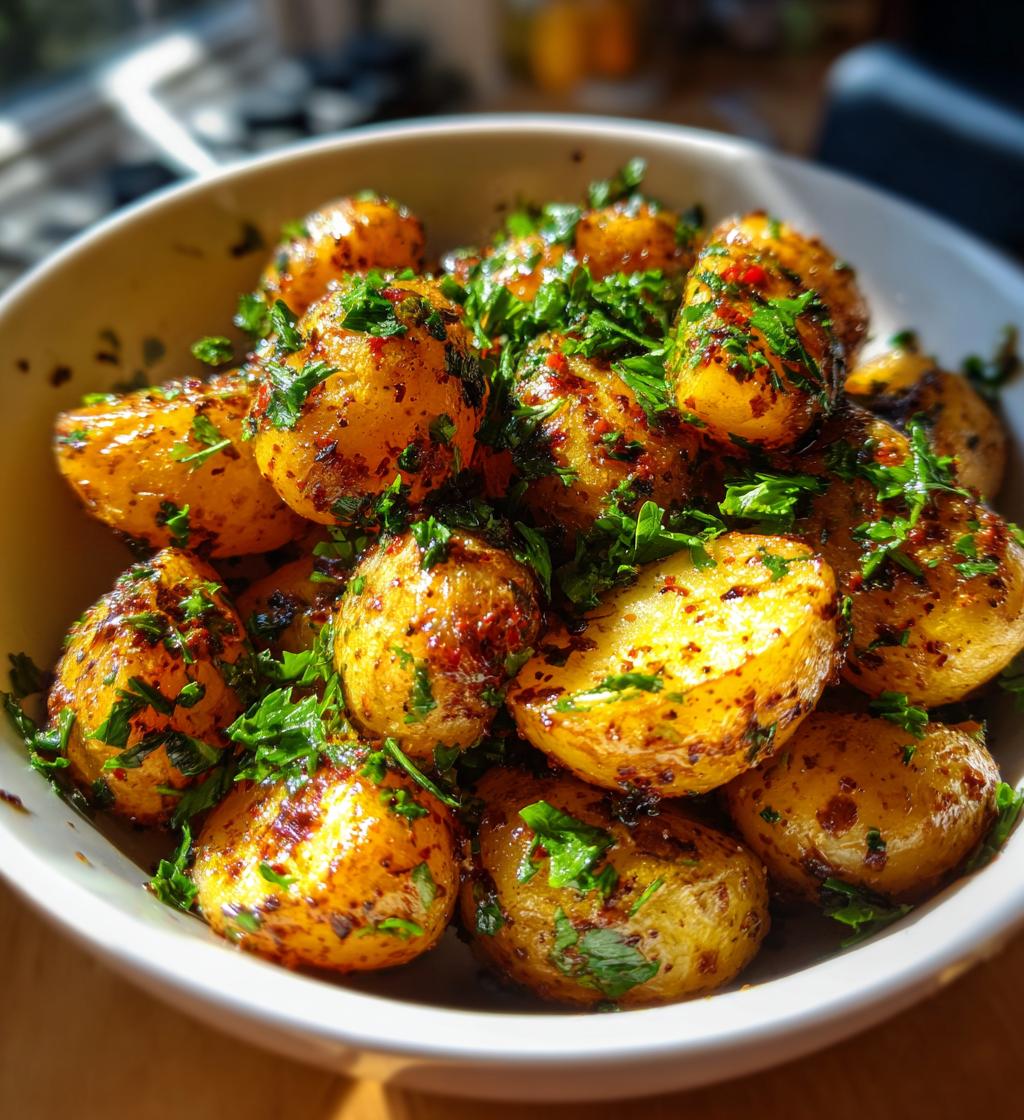 balsamic potato salad - detail 1