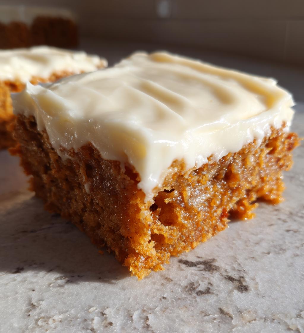 banana bars with cream cheese frosting