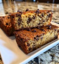 banana chocolate chip bars