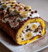 banana roll cake