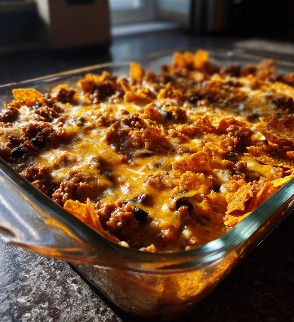 beef dorito casserole a crowd pleasing favorite