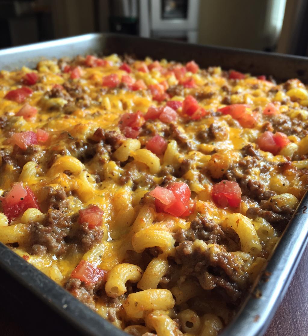 beef lombardi casserole