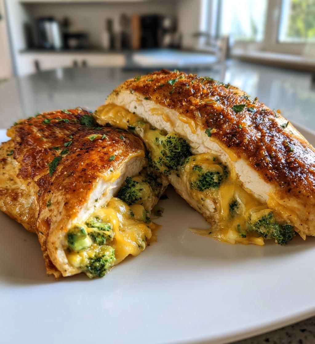 best broccoli cheese stuffed chicken breast
