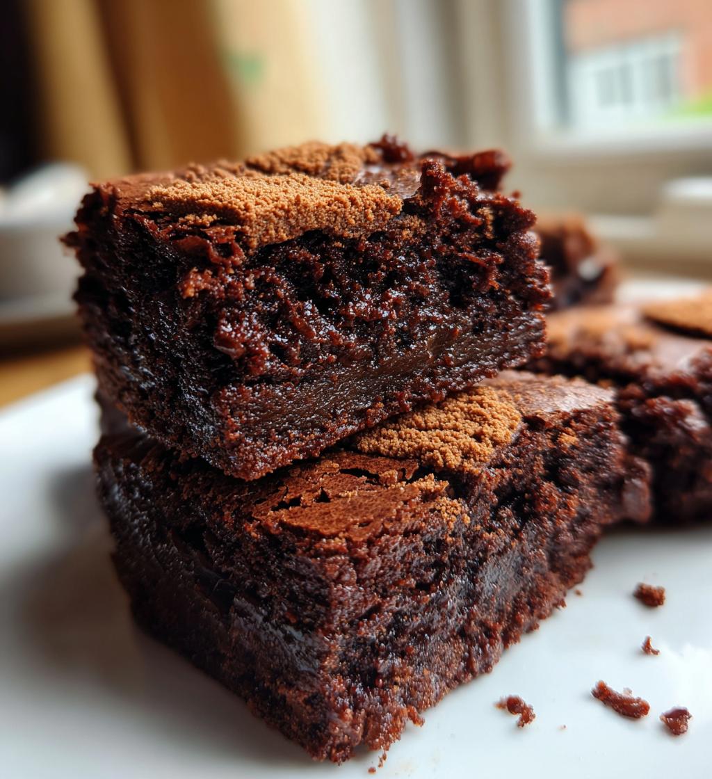 biscoff brownies - detail 1