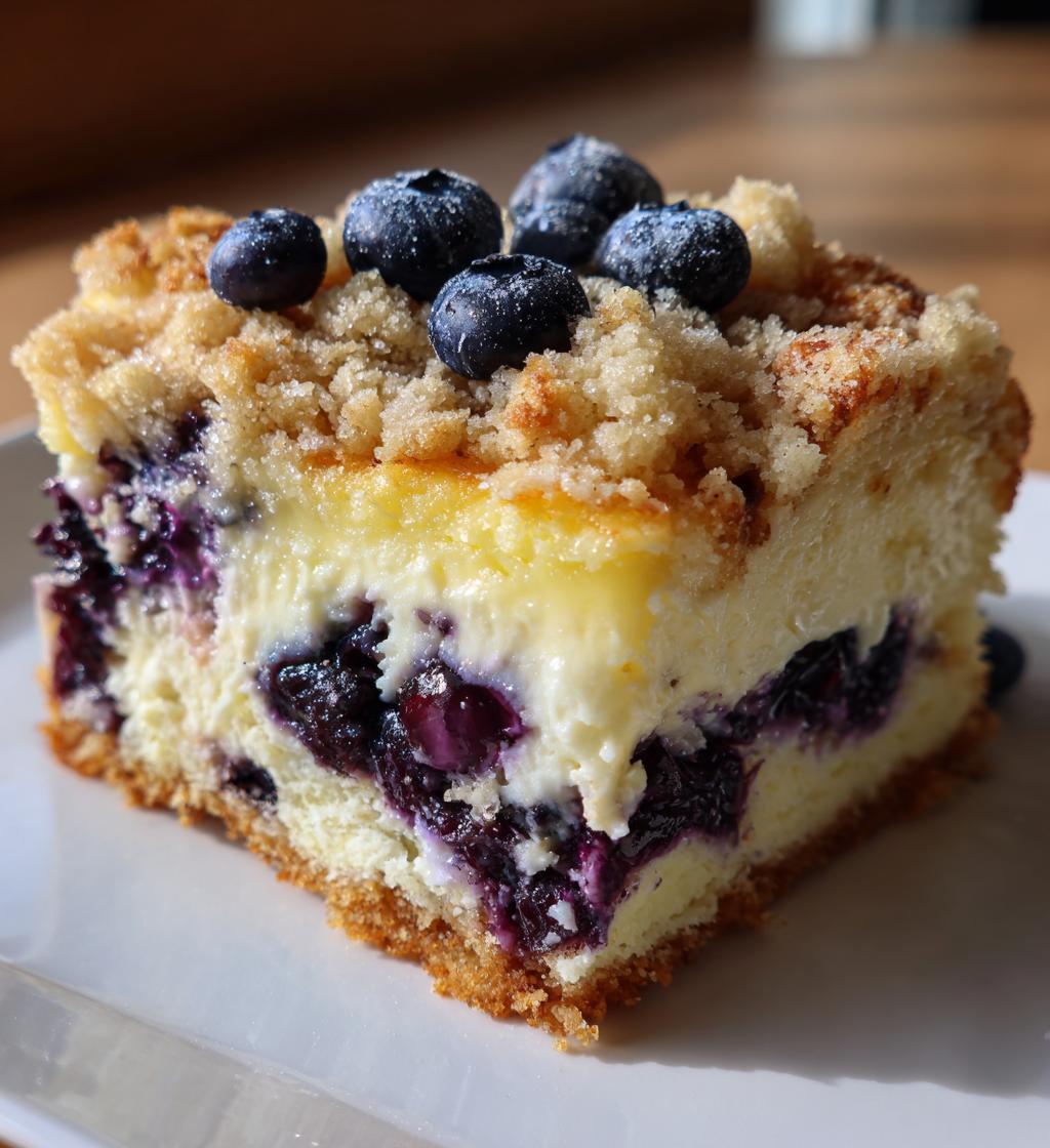 blueberry cheesecake crumb cake
