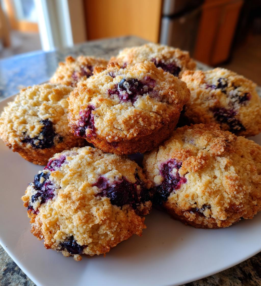 blueberry muffin cookies with streusel topping