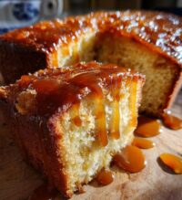 brown sugar caramel pound cake