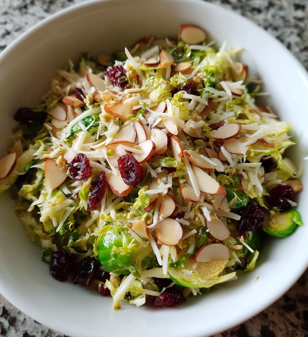 brussel sprout salad thanksgiving