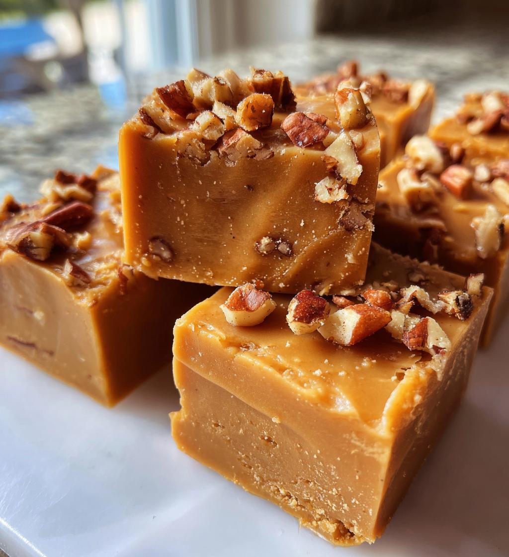 butter pecan fudge