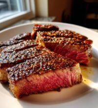 cajun butter bourbon steak