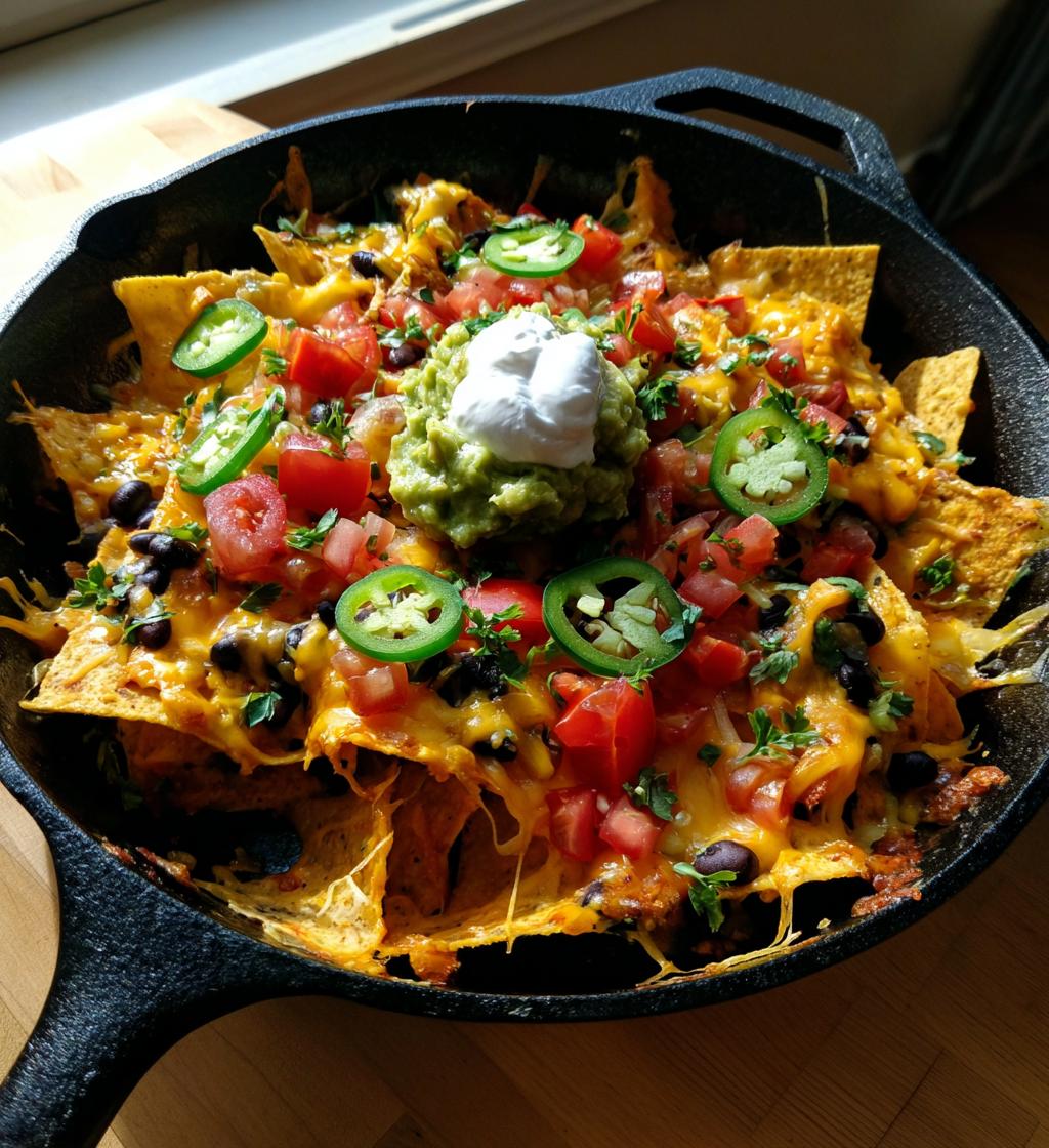 campfire nachos - detail 1