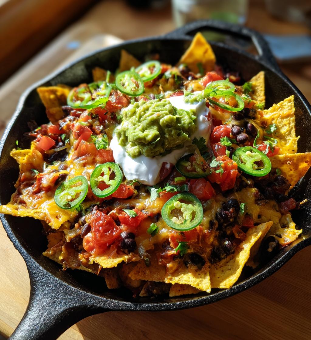 campfire nachos