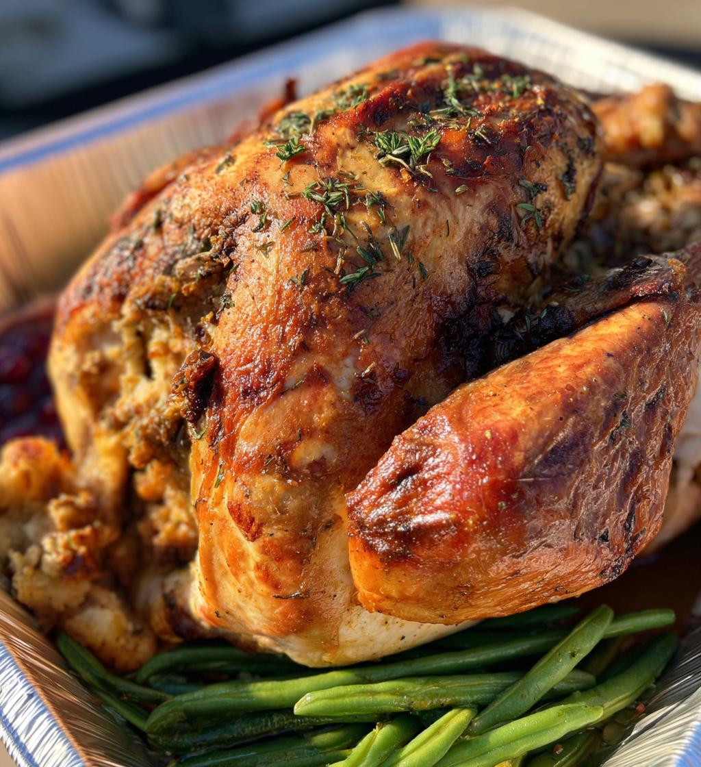 camping thanksgiving dinner